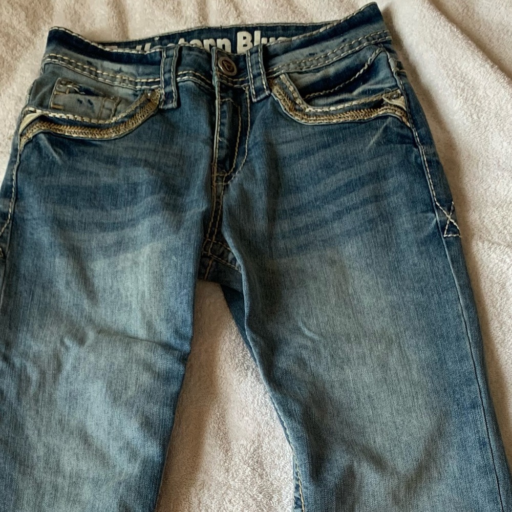 Western Blue Straight fit Jeans